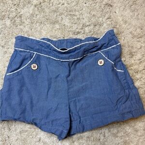 Janie and Jack Adjustable Size 5 Blue Shorts